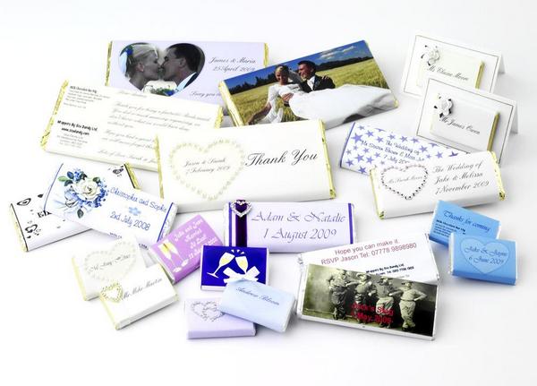 and can also be packaged to coordinate with your wedding colour scheme