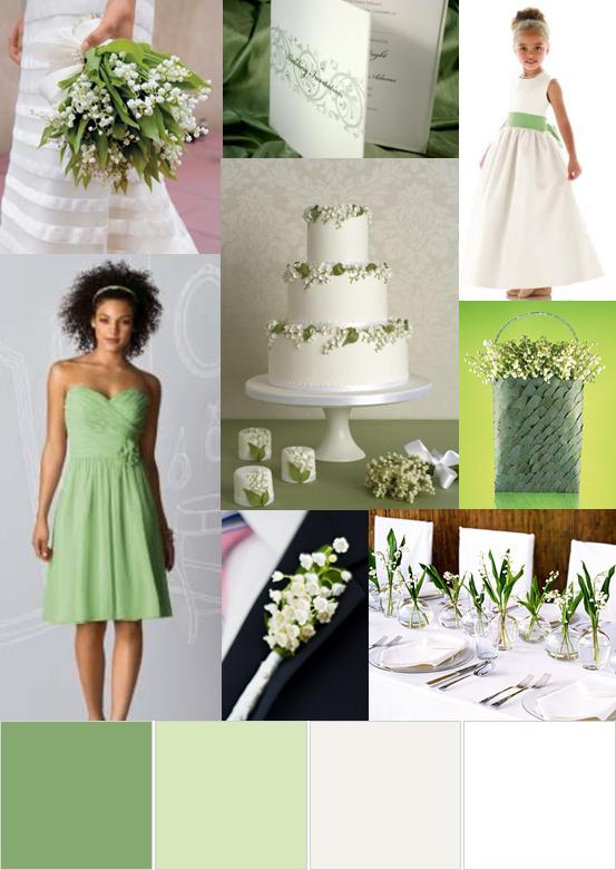 Bridesmaid Dress'After Six' Dessy Wedding Cake with Lily of The Valley