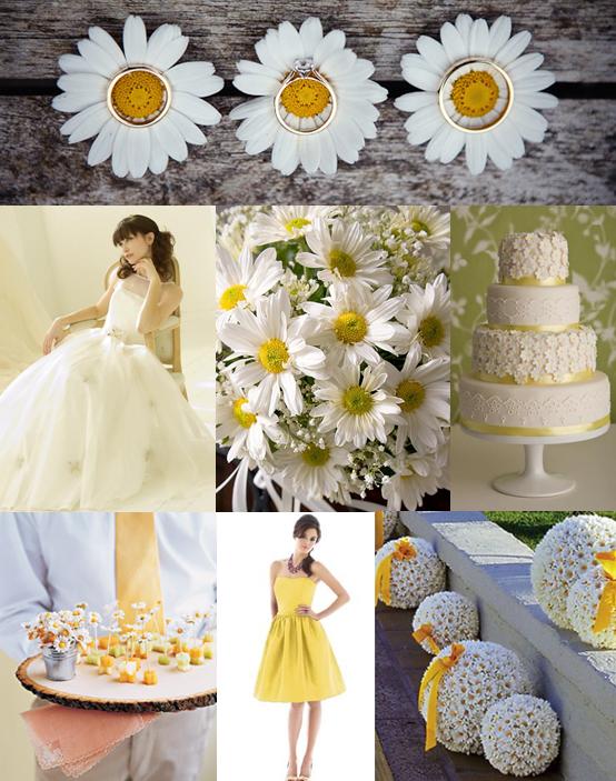 Here are some of our favourite daisy wedding ideas