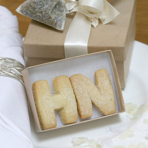 Shortbread Wedding Favours from The Shortbread Gift Company