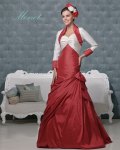 Picture of Monet Red Ivory Wedding Dress - Amanda Wyatt 2011 Collection