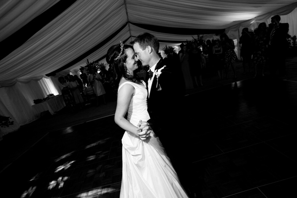 Bride and groom's first dance - Picture by Rusty and Sailor Photography