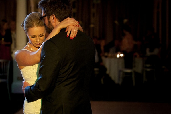 Bride and groom's first dance - Picture by Mark Dolby Photography